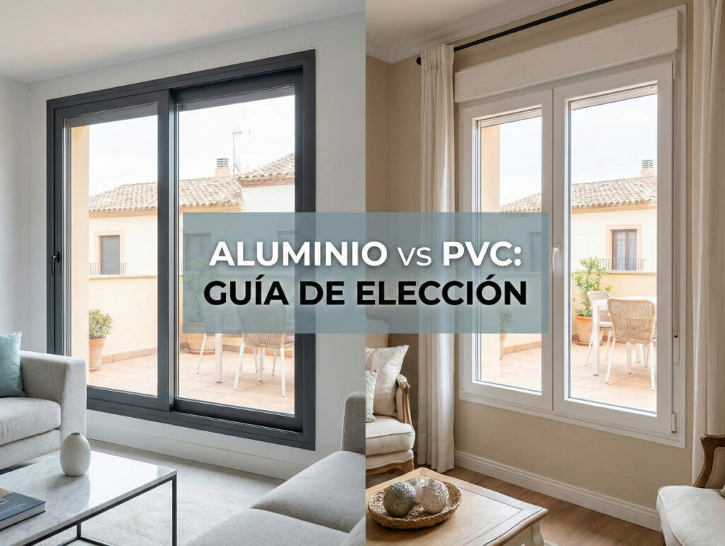 Guia de elección ventanas de aluminio o pvc - Multiservicios Mallorca